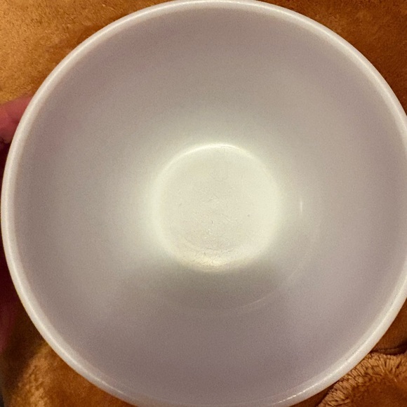 Antique vintage collectible PYREX glass Red Mixing Bowl - Picture 11 of 15